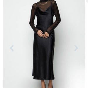 Oak and Fort satin dress - New